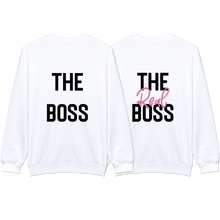 Load image into Gallery viewer, &quot;Boss &amp; Real Boss&quot; Sweatshirt Combo
