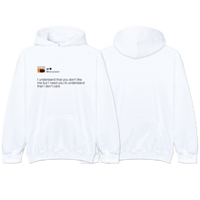 Load image into Gallery viewer, &quot;I don&#39;t care&quot; Hoodie
