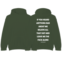 Load image into Gallery viewer, &quot;LEAVE ME ALONE&quot; Hoodie
