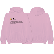 Load image into Gallery viewer, &quot;I don&#39;t care&quot; Hoodie
