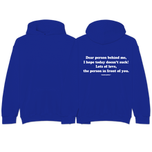 Load image into Gallery viewer, &quot;Dear Person&quot; Hoodie
